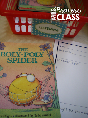 Lots of Kindergarten literacy centers {many are freebies!} in this blog post.