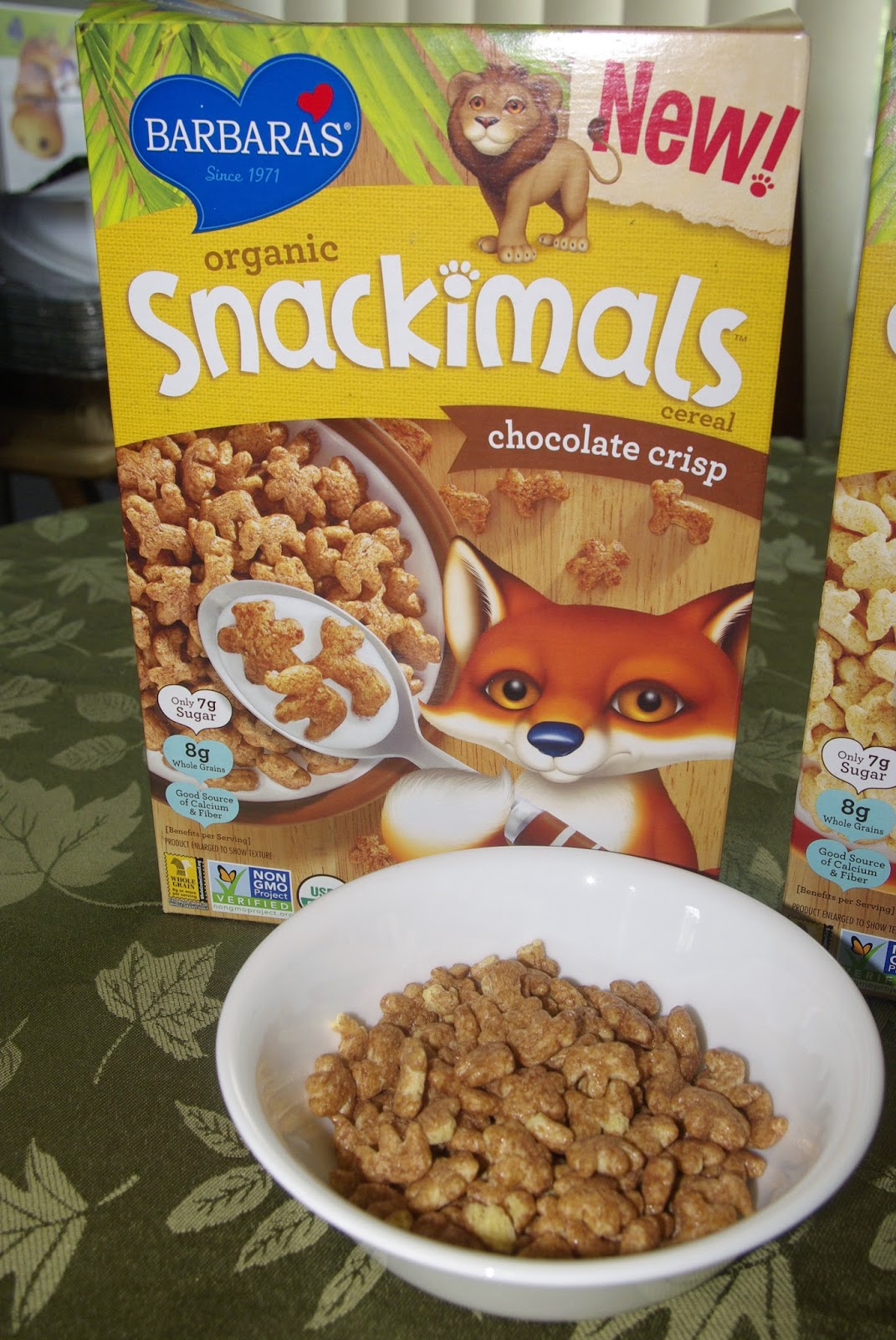 Mom's Tried and Tested Delicious NonGMO and USDA Organic Cereals