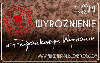 Wyróżnienie w Filigrankach