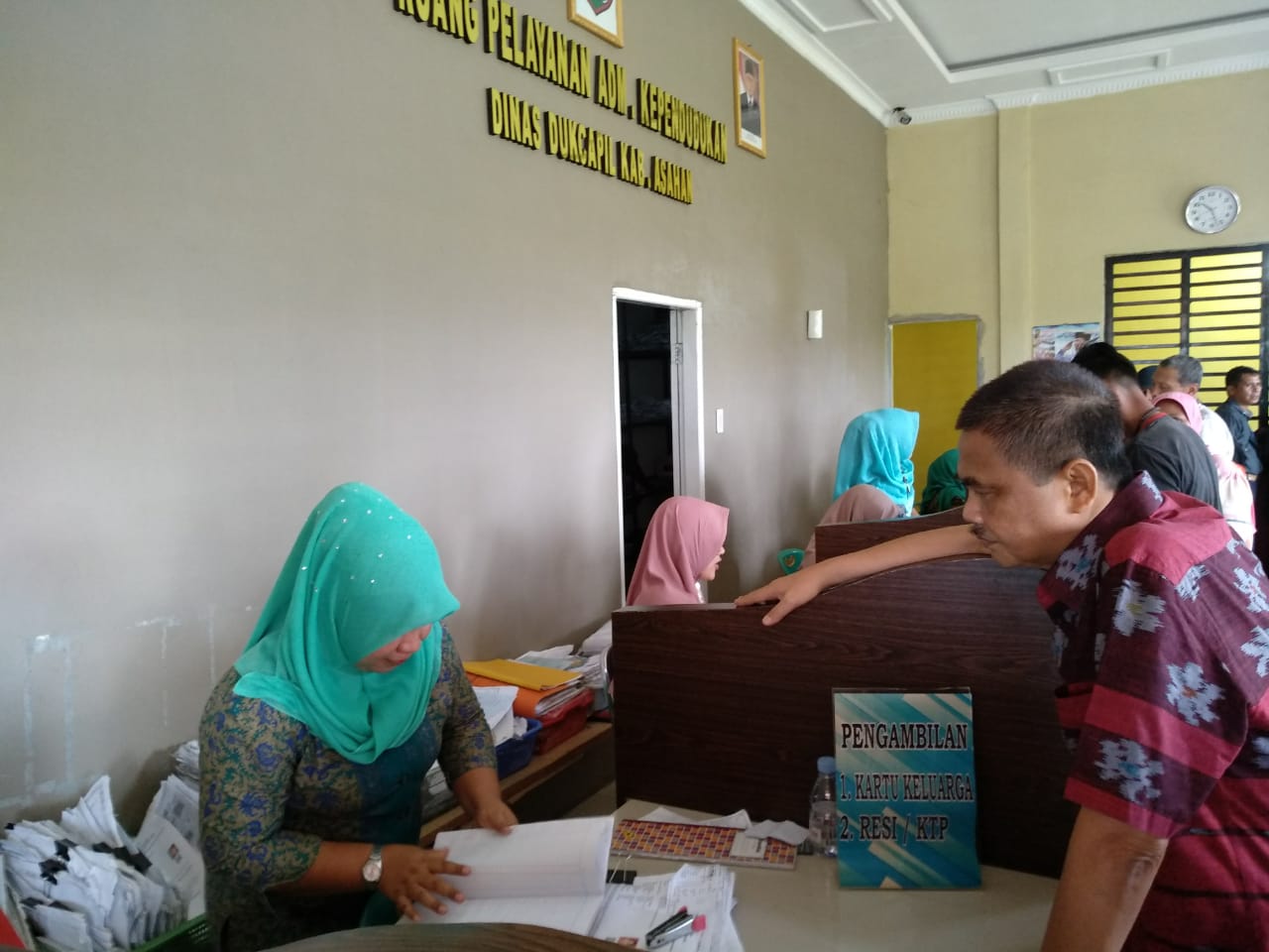 Disdukcapil Bupati asahan