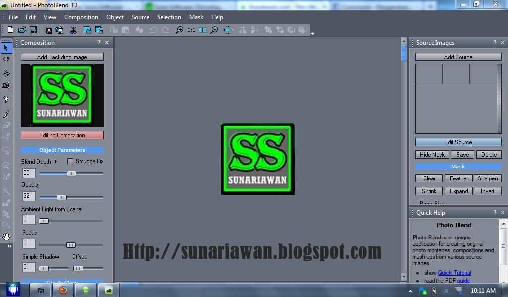 Mediachance Photo Blend 3D Final + Serial Free Shop Ilmu