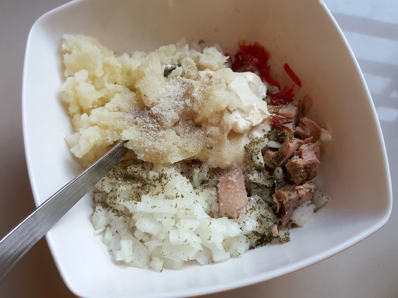 Tuna Mashed Potato Cakes Tuna Mashed Potato Cakes
