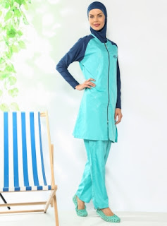 Model baju renang untuk wanita muslim terbaru