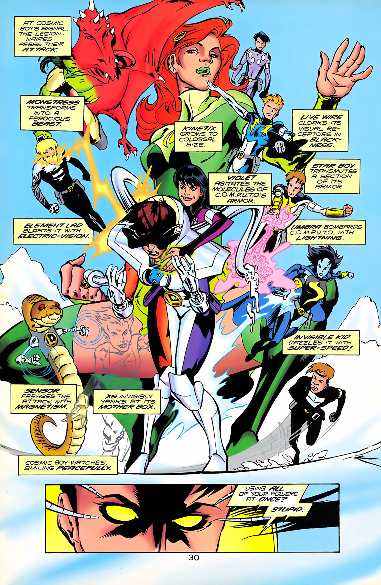 Read online Legion of Super-Heroes (1989) comic -  Issue #100 - 29