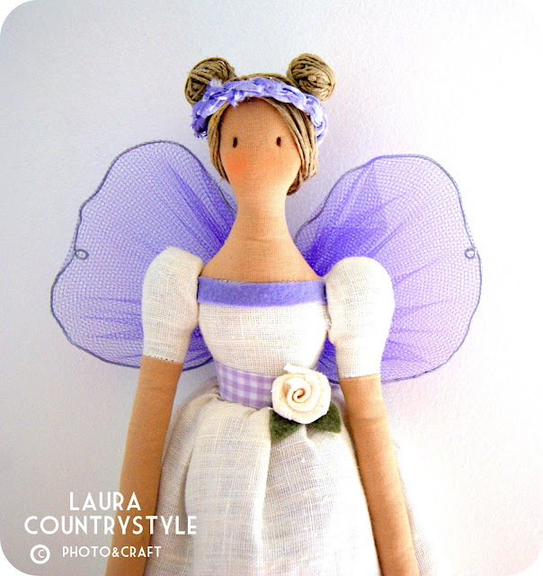 Laura Country Style Hand Made Kids Sweet Fairy