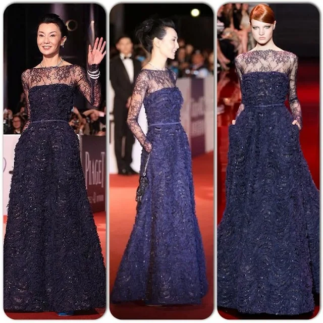 Maggie Cheung in Elie Saab Couture – 50th Golden Horse Awards 