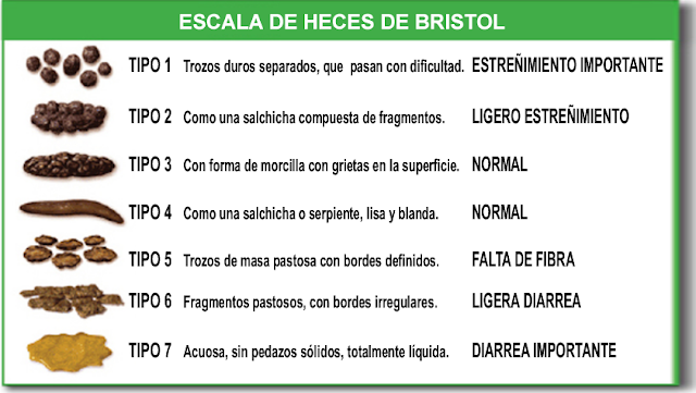 Docencia De Pediatria CHUS: Escala de heces de Bristol