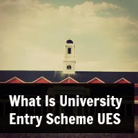 What Is University Entry Scheme UES