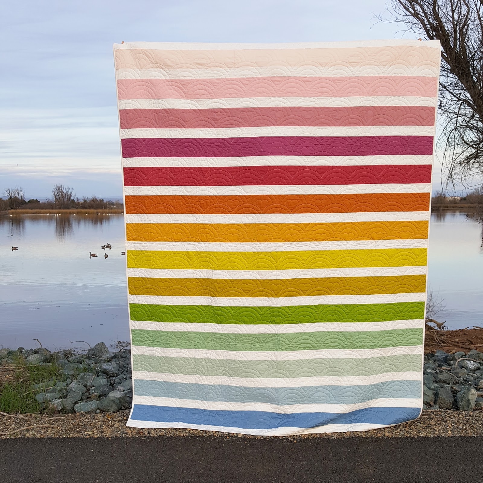 Woodberry Way Rainbow Remix Quilts Tutorial