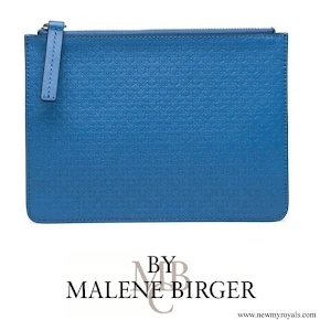 Crown Princess Victoria carried By Malene Birger Dipple Clutch