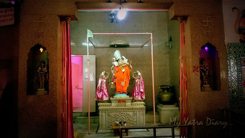 Lord Ganesha at  Khole Ke Hanumanji Temple, Jaipur, Rajasthan