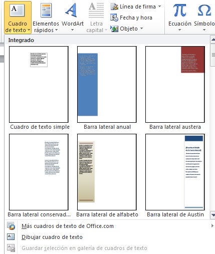 como hacer un resumen en word 2010 mac