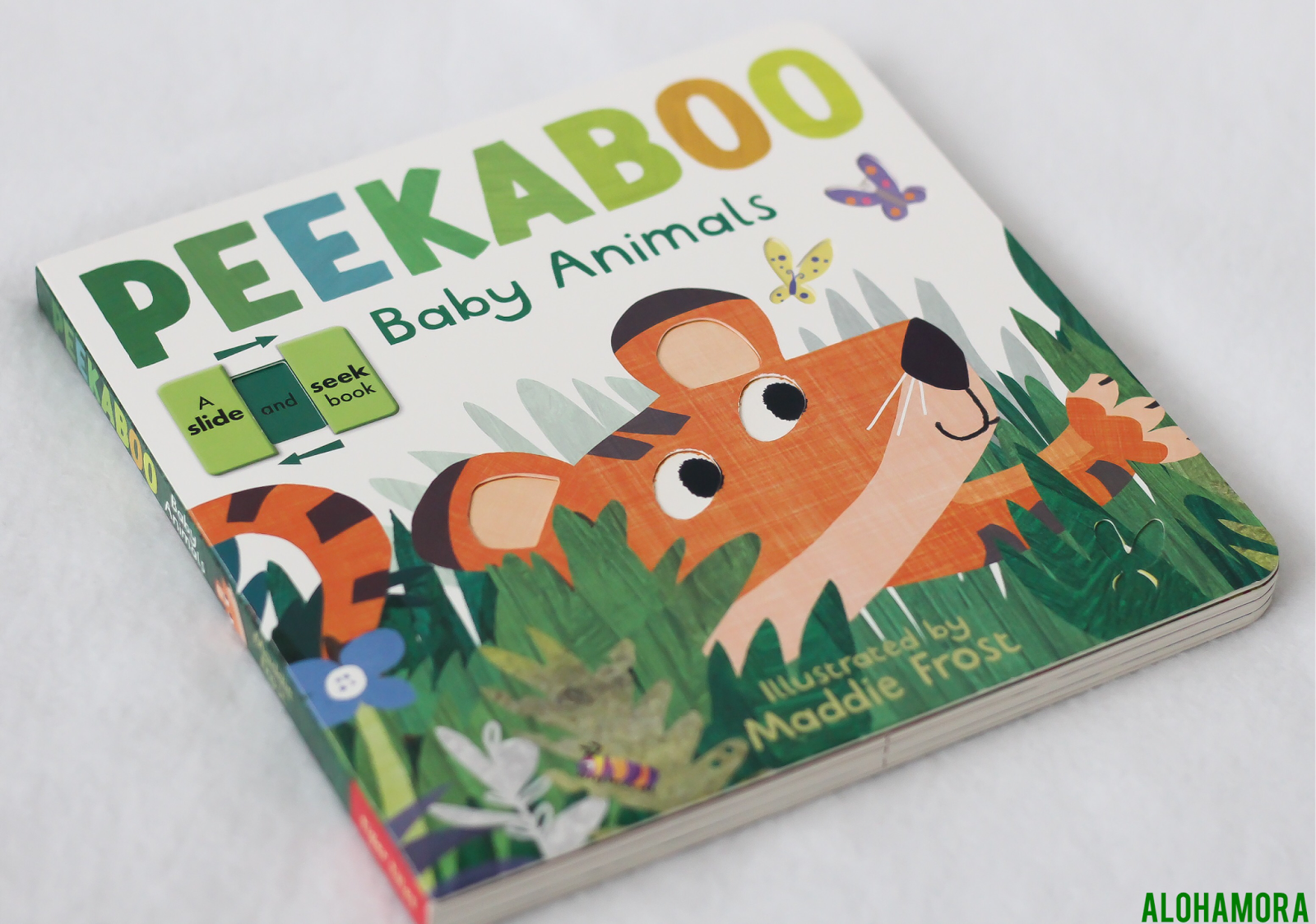 Alohamora Open a Book Peekaboo Baby Animals gets 4 Stars {interactive
