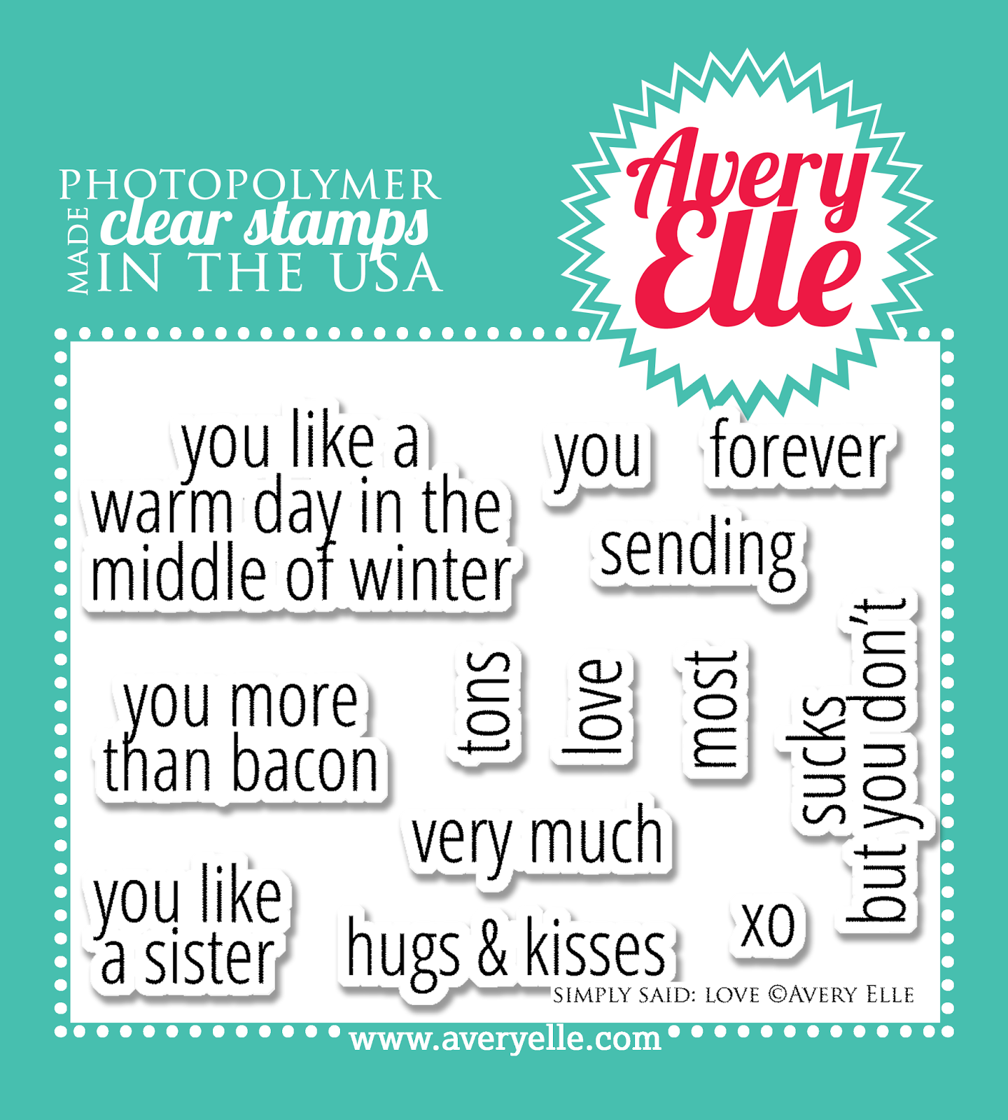 Avery Elle - Elle-Ments Dies - Sending Hugs