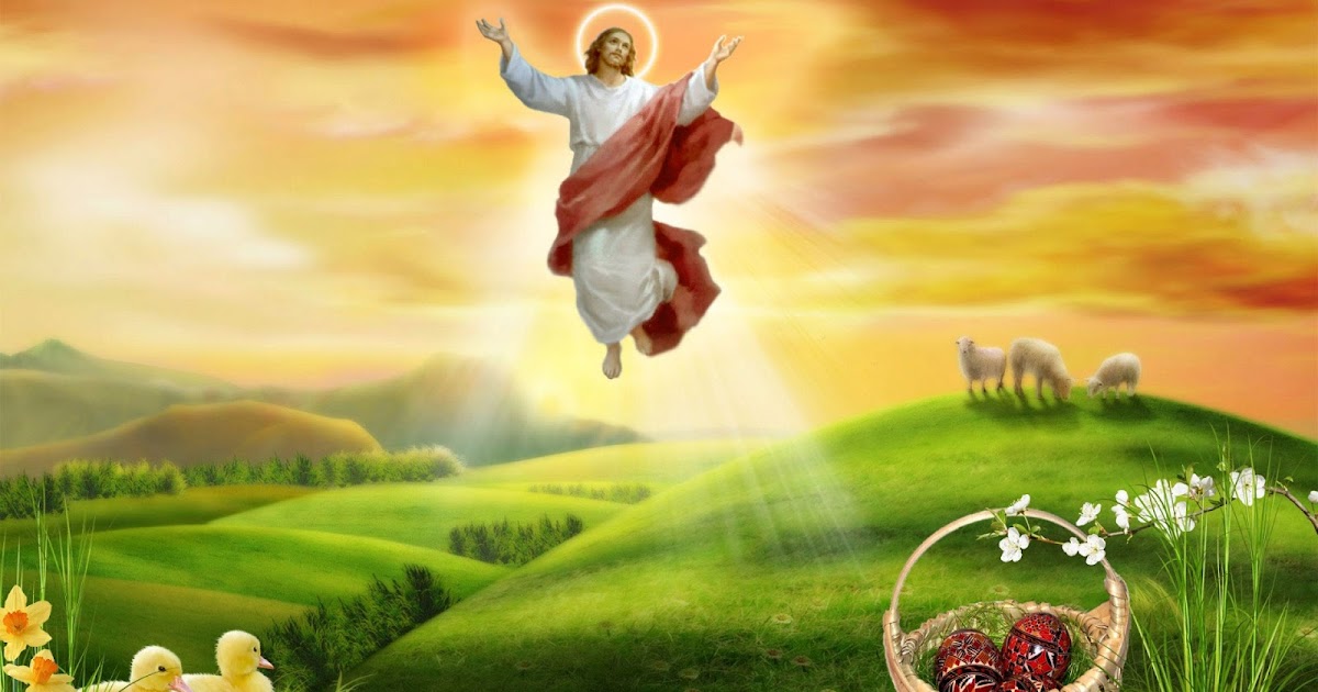 1920x1200 Pozadine za desktop: Isus Krist, naš spasitelj je uskrsnuo