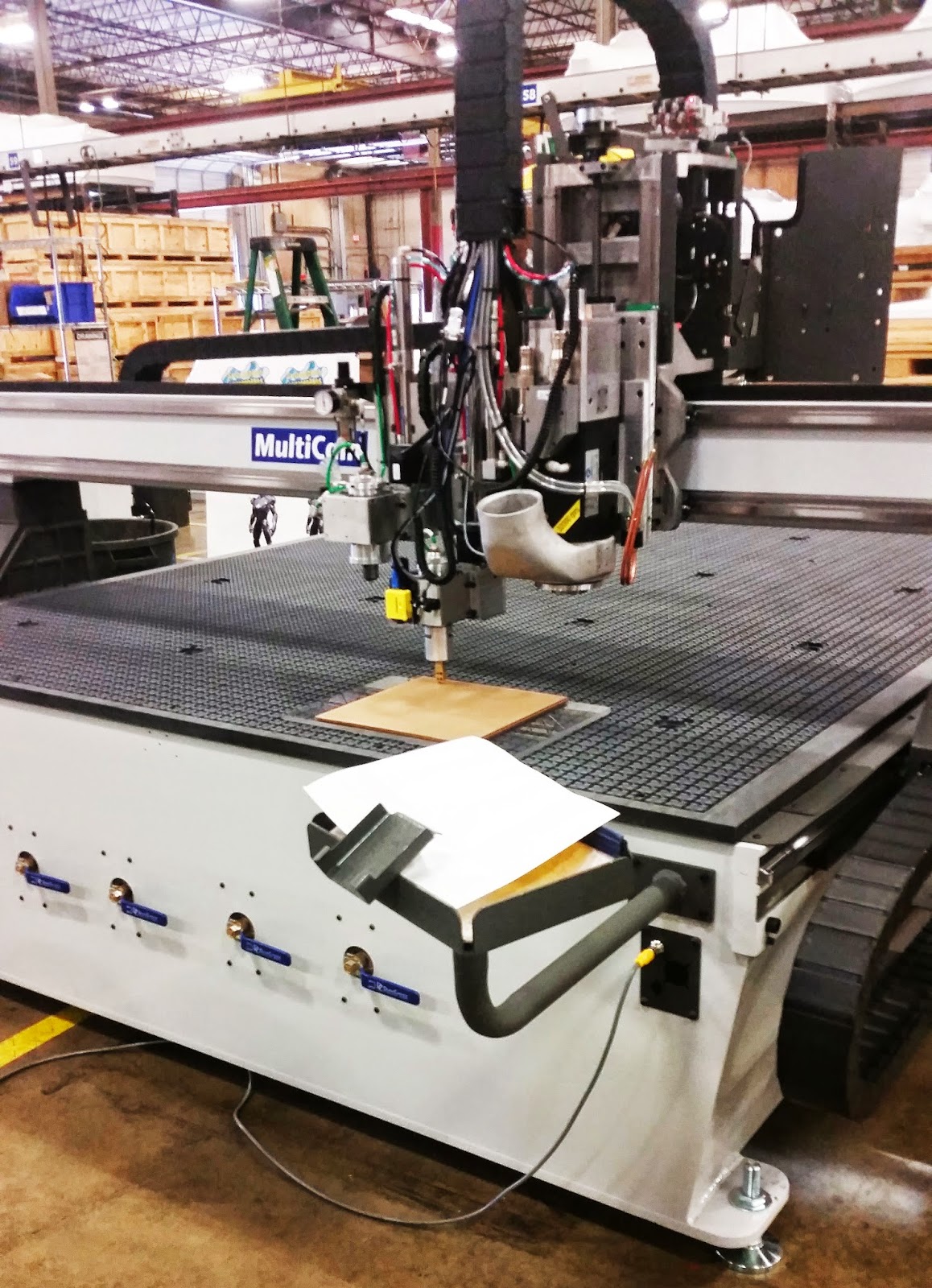 MultiCam CNC Cutting Solutions: Testing 3000 Series Dual- Knife Router ...