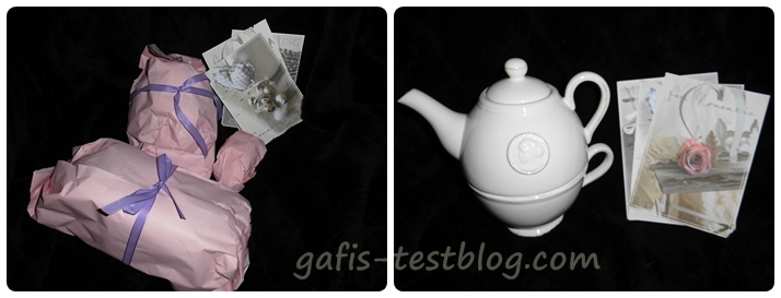 Teeset - Teekännchen mit Tasse