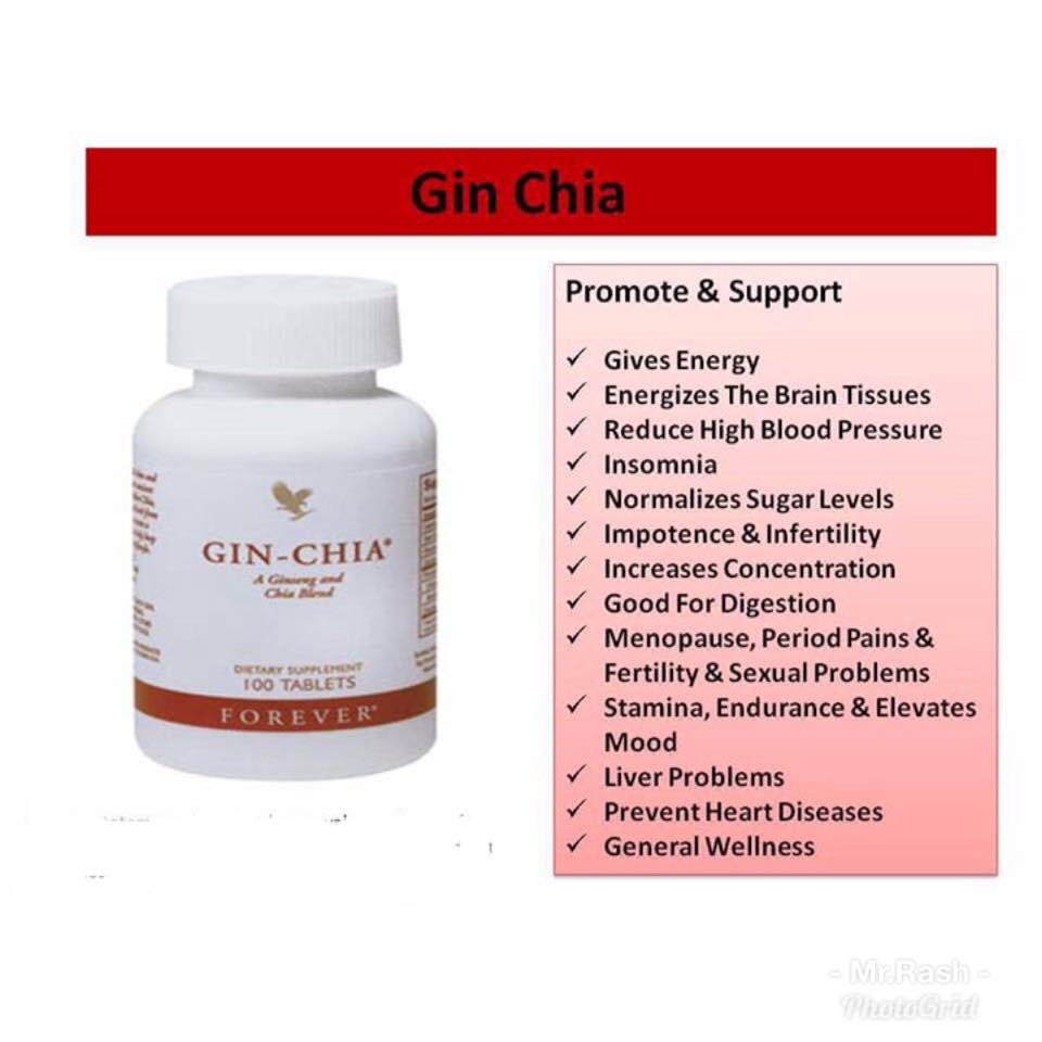BENEFIT OF FOREVER GIN CHIA