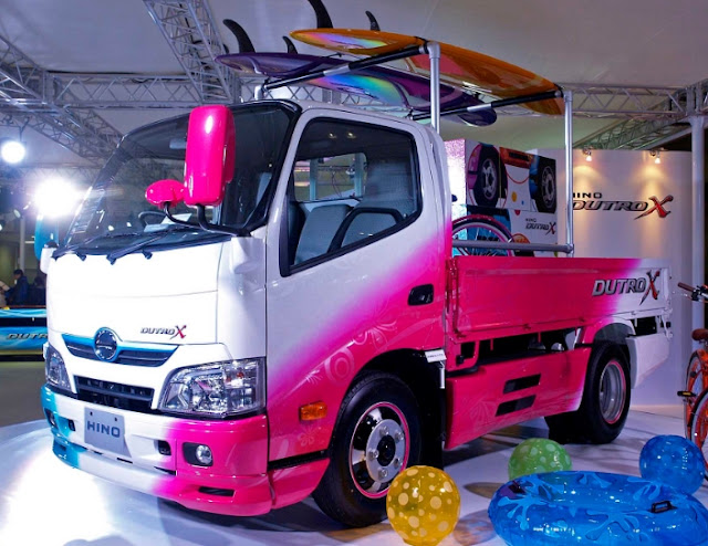 Modifikasi Mobil Truk Hino Dutro-xhybrit