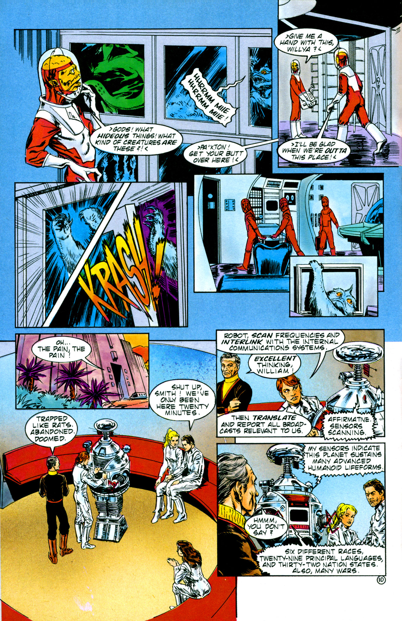 Read online Lost in Space (1991) comic -  Issue #4 - 14