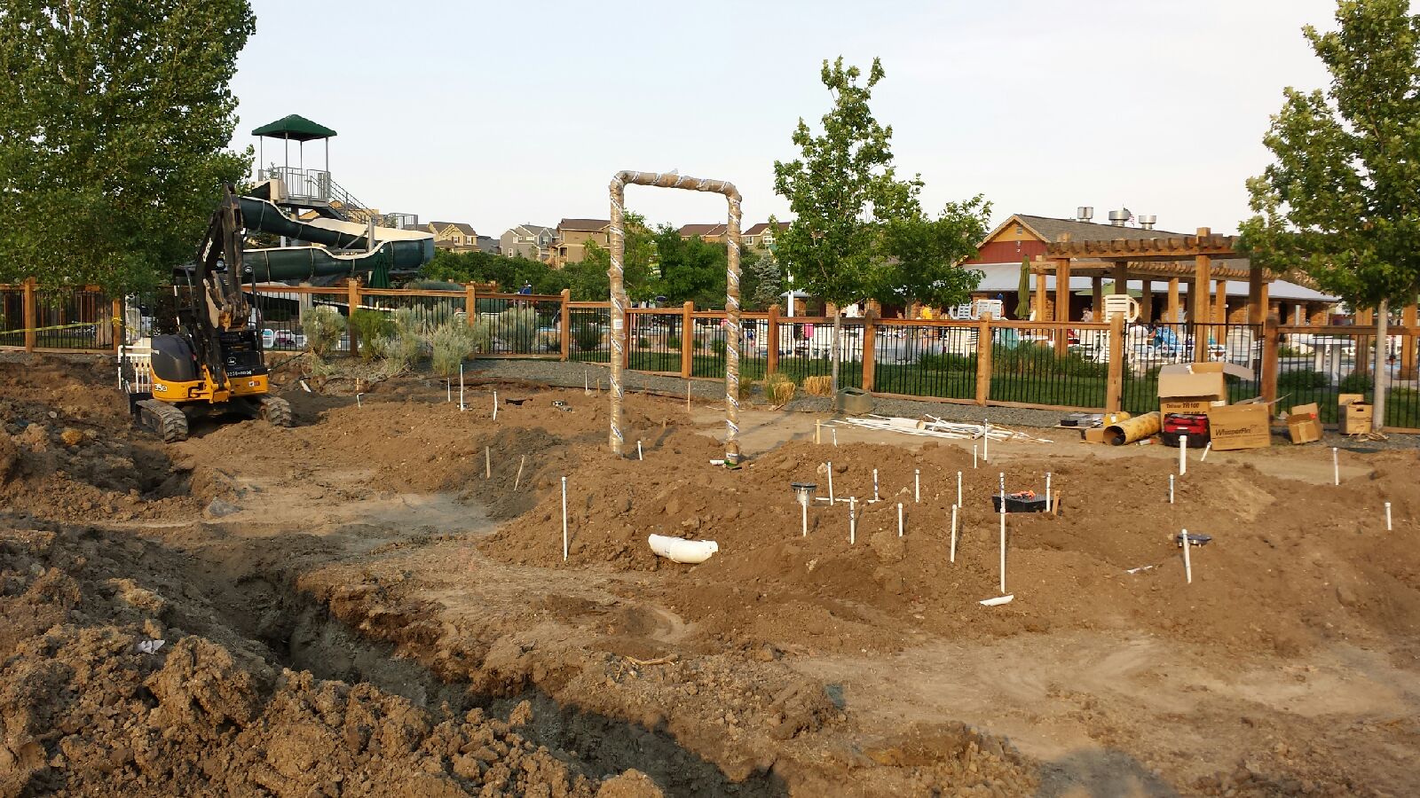 Splash Pad Features by Rain Deck Castle Rock, Colorado Splash Pad by
