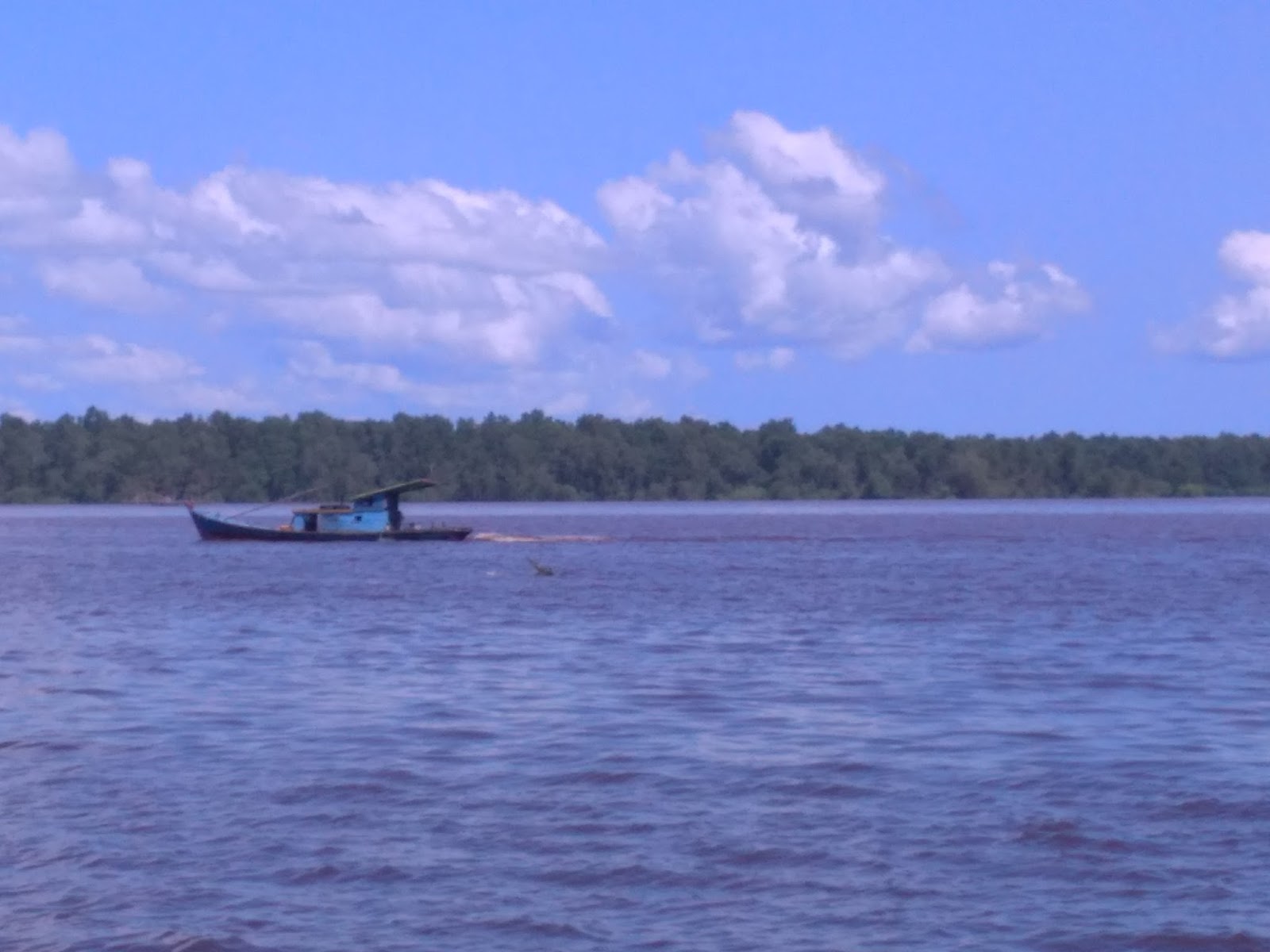 Menikmati Pantai Tak Berpasir di Muara Jungkat Beach ...