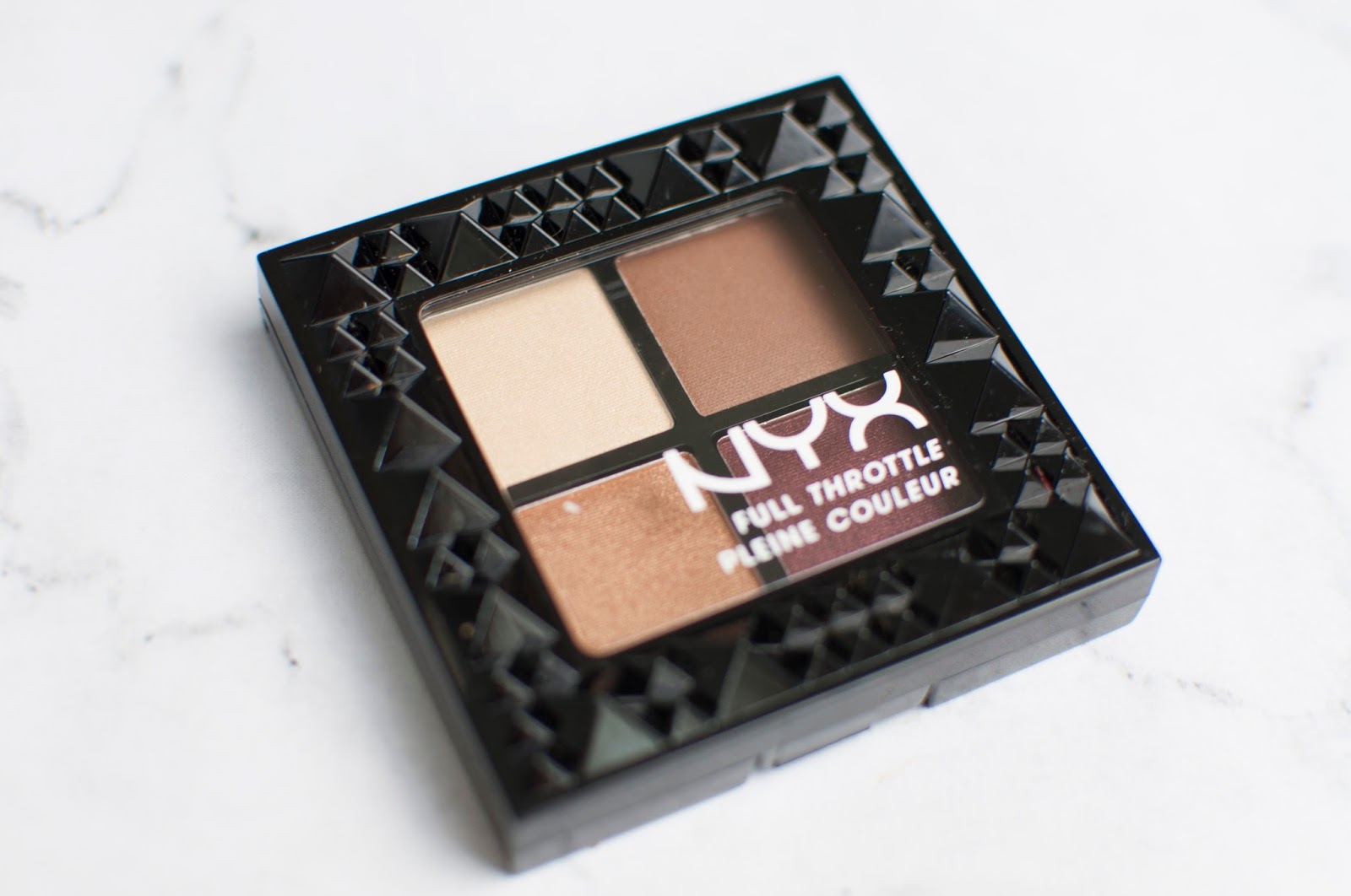 Nyx haul baked blush, matte lipstick, full throttle shadow ... Welche farben passen zu rot und braun