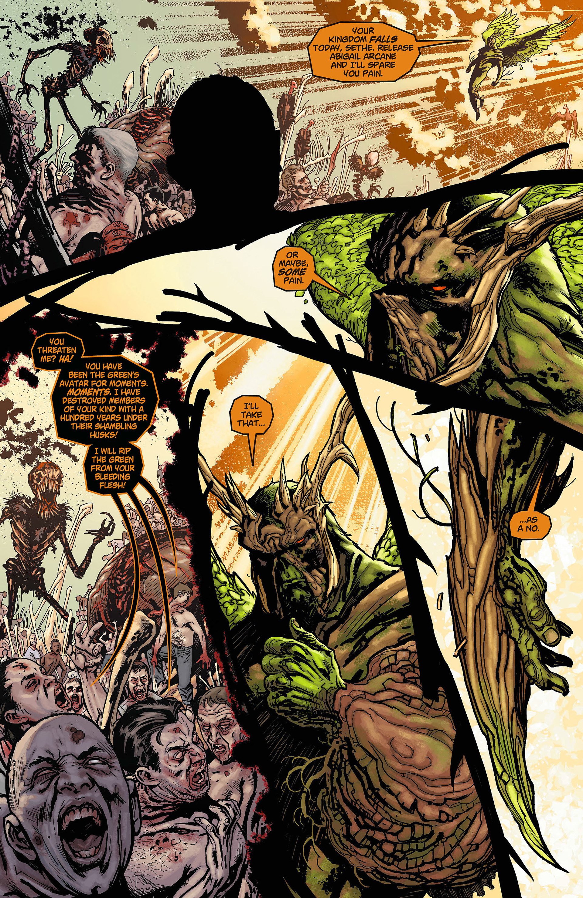 Read online Swamp Thing (2011) comic -  Issue #8 - 12