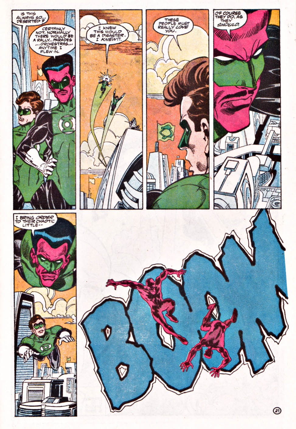Read online Green Lantern: Emerald Dawn II comic -  Issue #3 - 22