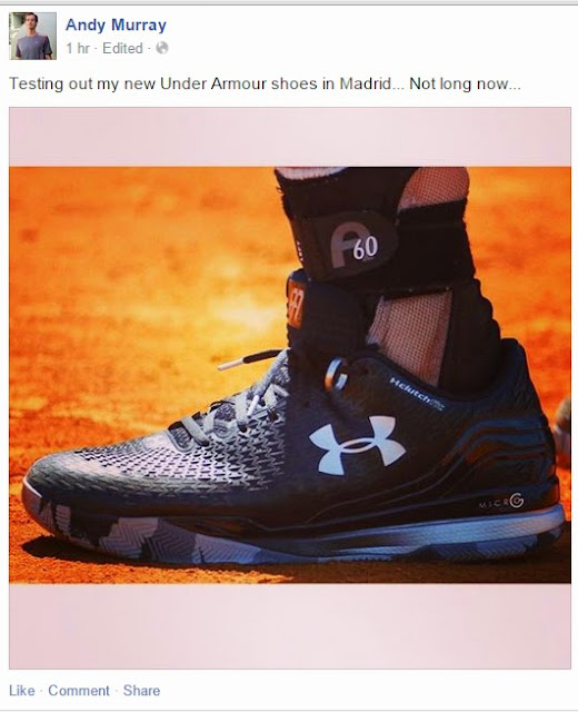Andy Murray Under Armour Tennis Shoes : Under Armour Tennis Equipment ...