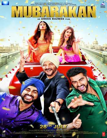 Mubarakan 2017 Hindi 400MB HDRip 480p x264