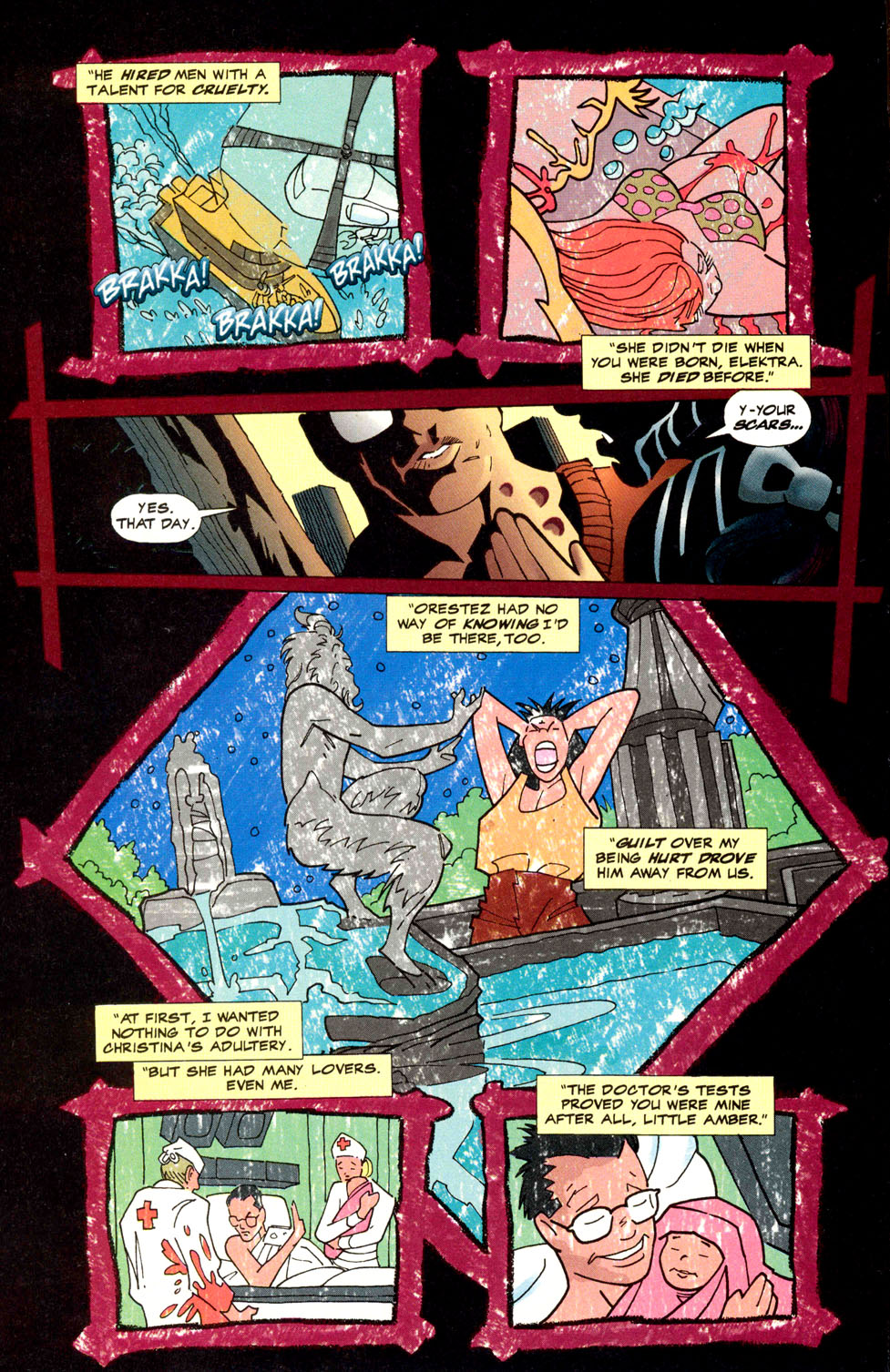 Read online Elektra (1995) comic -  Issue #2 - 6