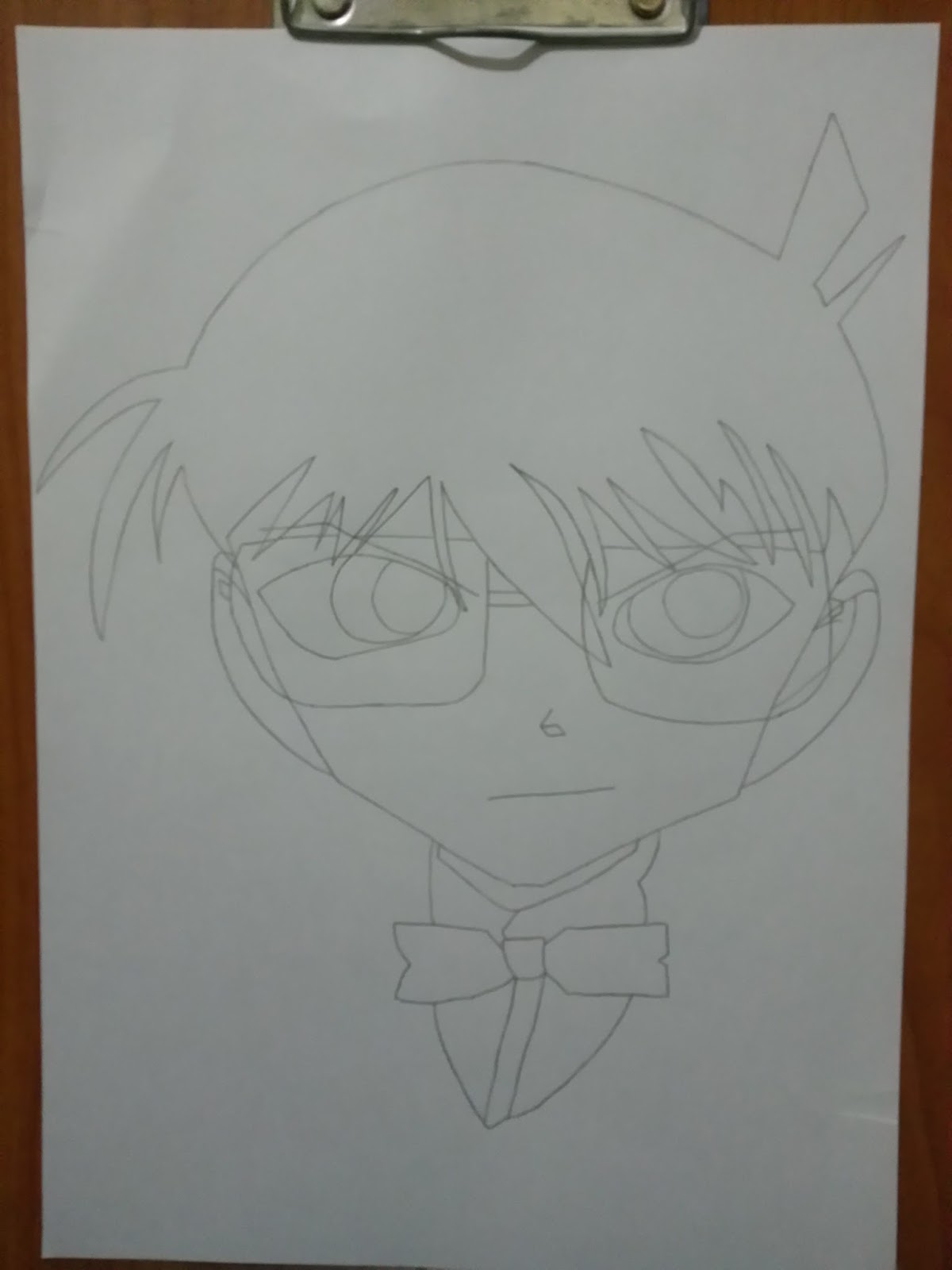 Sketsa Gambar Detective Conan Cara Mudah Menggambar Manga Detective Conan
