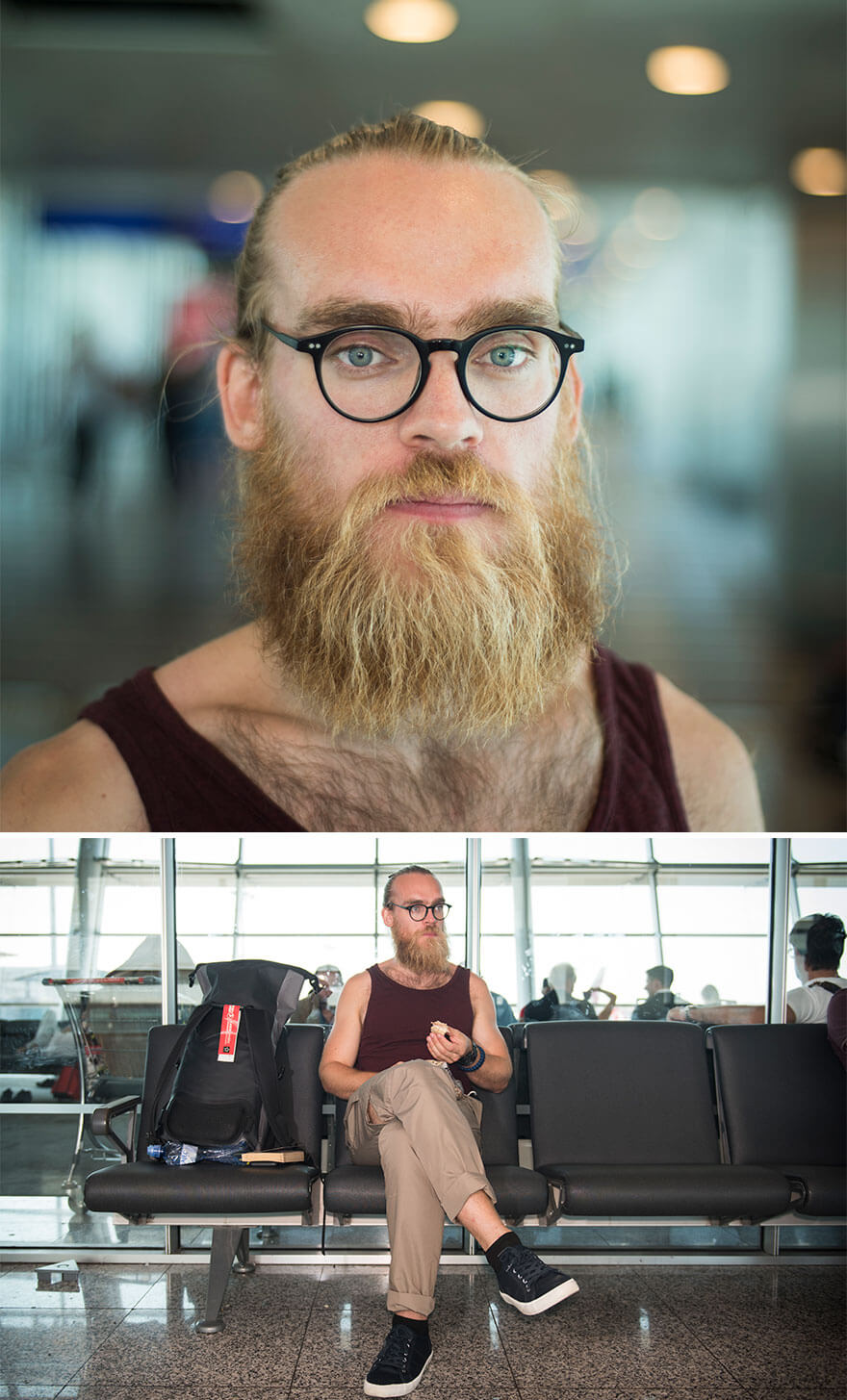 Photographer Captures Extraordinary People From All Across The World At Turkish Airport
