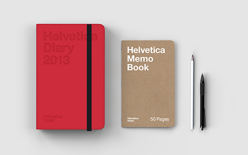 helvetica desk accessories