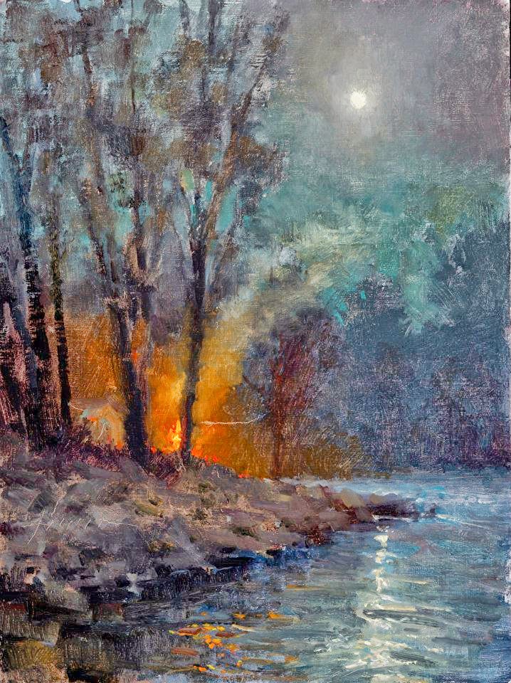 Jason Sacran 1980 Plein Air Painter Tutt Art Pittura