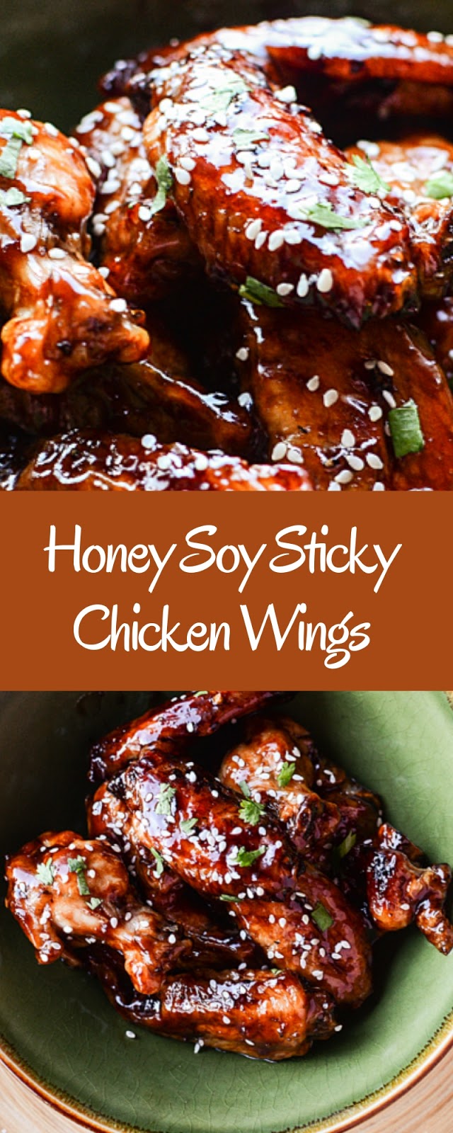 Honey Soy Sticky Chicken Wings