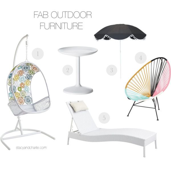 Stacy Charlie Fab Outdoor Furniture, Stacy Furniture Outdoor
