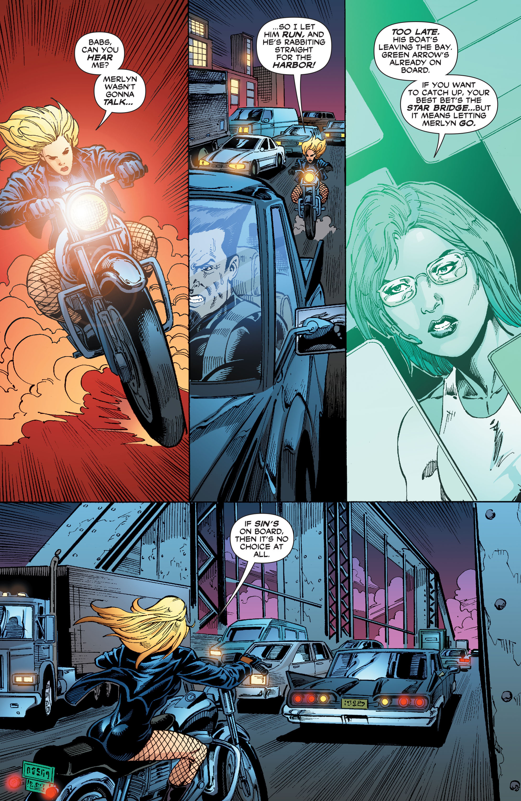 Read online Black Canary (2007) comic -  Issue #3 - 20
