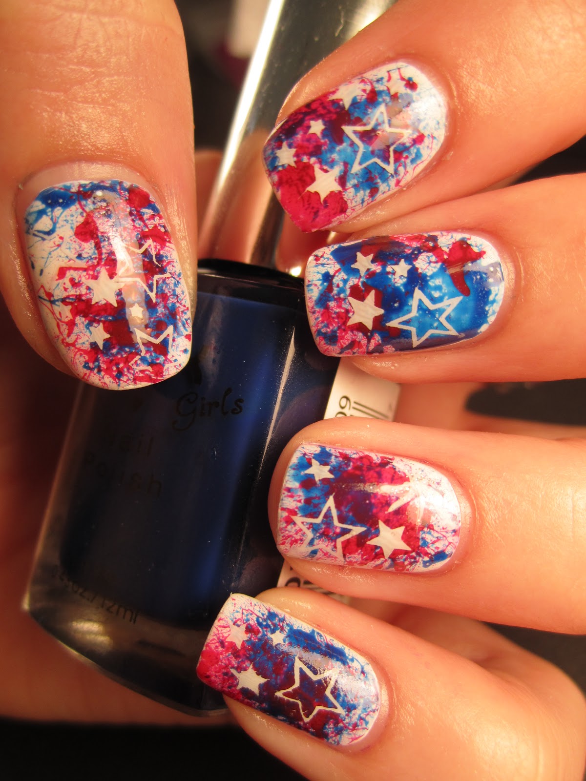 Jessica's Nail Art: Happy 4th of July!!!