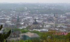 Panorama Lwowa z Wysokiego Zamku