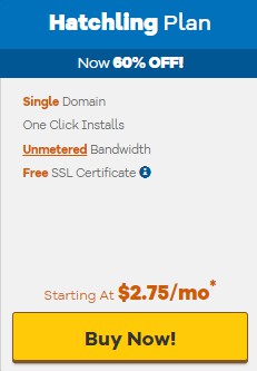 HostGator Hatchling Plan HostGator Hatchling Plan
