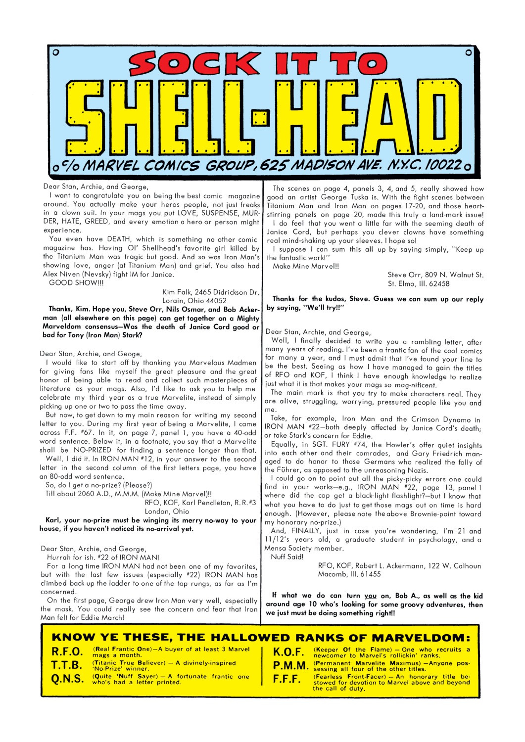 Read online Iron Man (1968) comic -  Issue #26 - 22