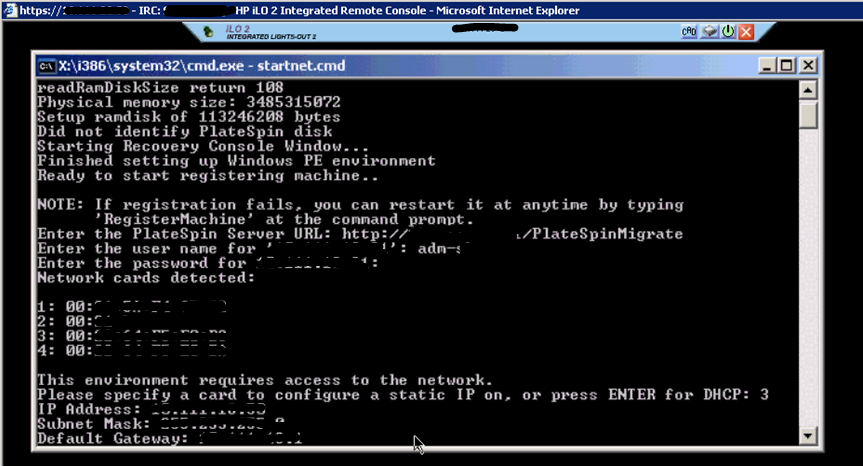 vmwarealert.com: Virtual to Physical (V2P) migration using PlateSpin ...