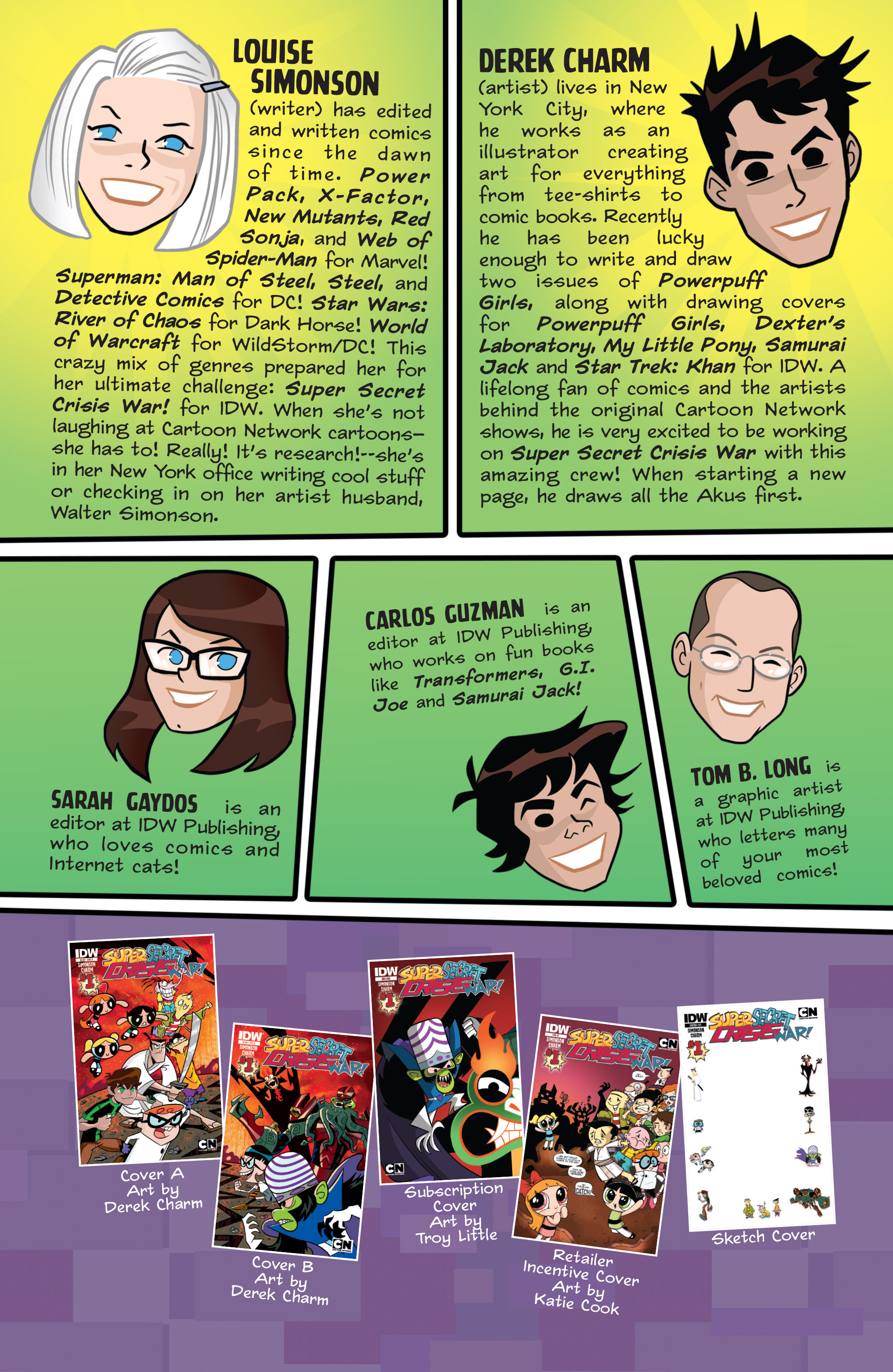 Read online Super Secret Crisis War! comic -  Issue #1 - 4