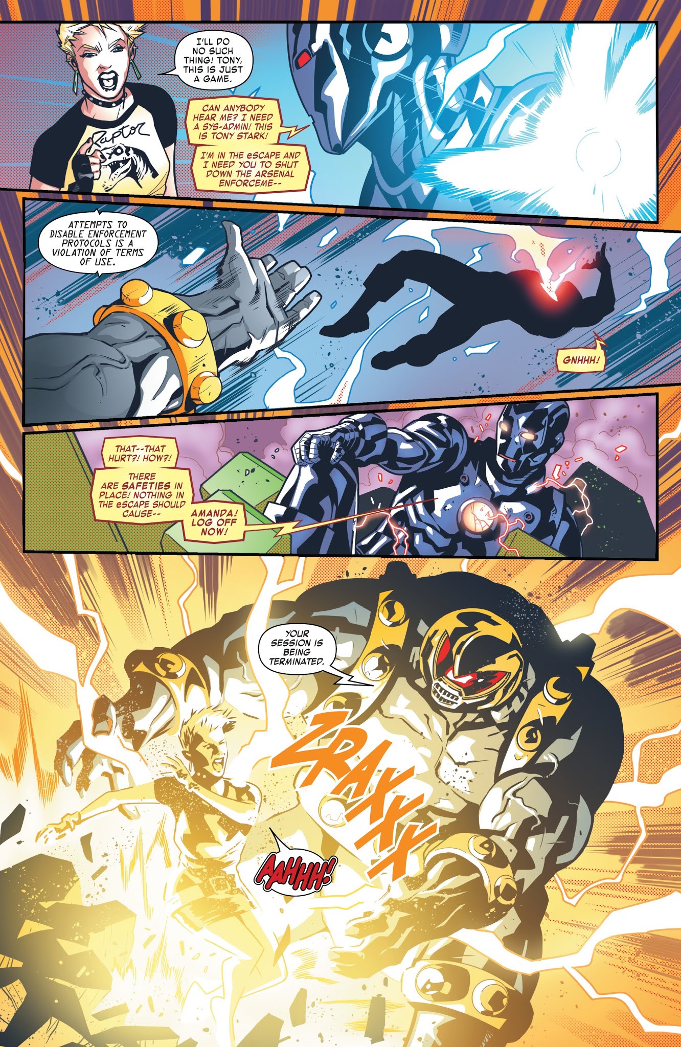 Read online Tony Stark: Iron Man comic -  Issue #6 - 19