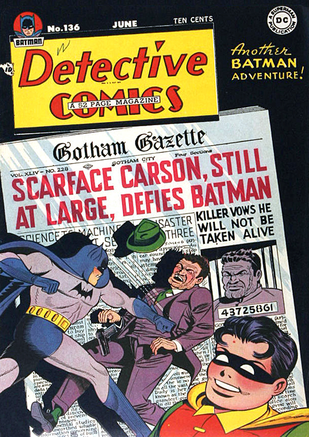 Detective Comics (1937) 136 Page 0