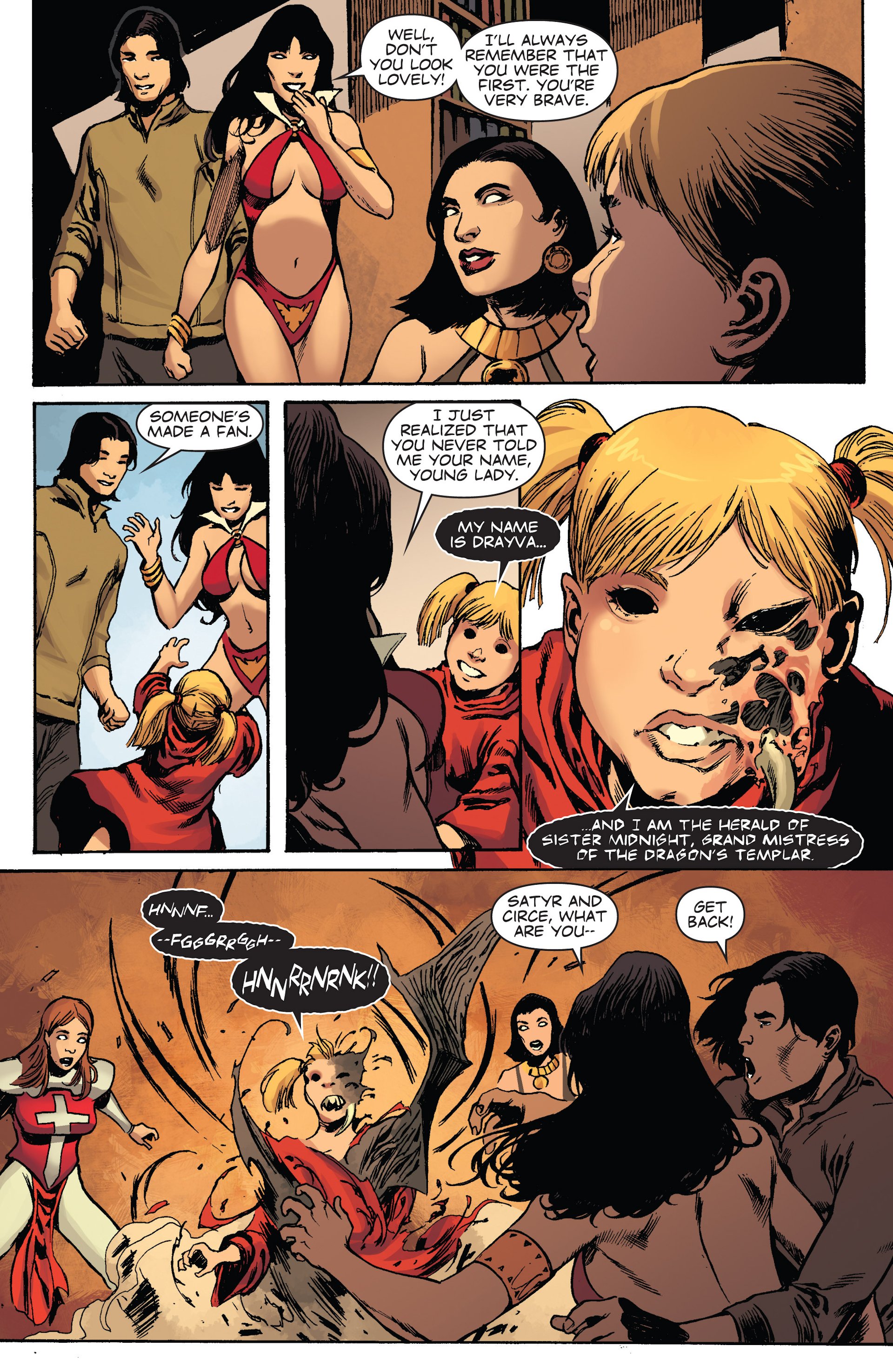 Read online Vampirella (2010) comic -  Issue #34 - 23