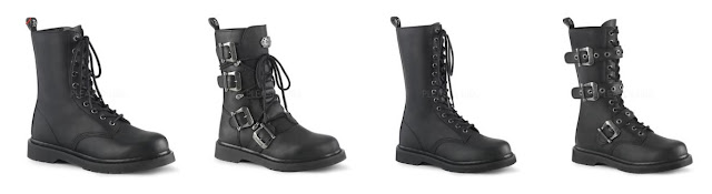 Display of "Bolt Boots" highlighting their unique and modern look