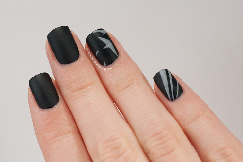 Batman nails - May contain traces of polish